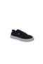 Axıon 011 Unisex Black and White Lace-Up Stylish Linen Sports Shoes - 2