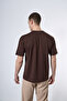 Modal Fabric Oversized Crew Neck T-Shirt - 6