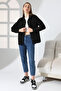 Women's Oversized Cut Gabardine Shirt Jacket Casual Elegance -Bnj4884 - 2