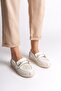 White Floral Print Women Ballet Flats - 3