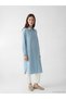 Indigo Shirt Collar Women's Jean Tunic - 2