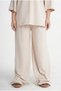 Girl's Colorful Oysho Fabric Relaxed Fit Home Set – Oversized T-Shirt and Wide-Leg Pants Set | - 2