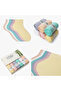 Seamless Bamboo Women's Socks Mixed Color Women's Socks Boxed 6 Pairs Premium Mix Plain Pastel Socks - 2