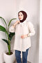 Women's Button-Front Strawberry Fabric Tunic Shirt - 2