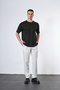Modal Fabric Oversized Crew Neck T-Shirt - 3