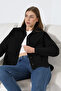 Women's Oversized Cut Gabardine Shirt Jacket Casual Elegance -Bnj4884 - 5