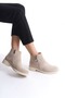 Ten Suede Zippered Women's Heeled Boots - 2