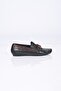 Laceless Bowknot Polyurethane Sole Genuine Leather Loafers 028-2068-26Y Men's Shoes - 5