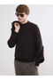 Brown Half Turtleneck Men's Knitwear Sweater from Guliis Store