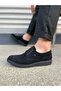 Black Suede Lace-Up Men's Classic Shoes