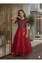 Glittery Patterned Two Piece Style Children's Evening Dress Aby252 - 2