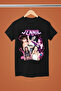 Blackpink Jennie Printed P Cotton U Short Sleeved T-Shirt for Youth and Children