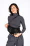 Women's Shoulder Bag Suede and Leather Bag . Small Size Bag - 2