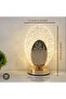 Modern Oval Crystal Table Lamp – 3 Light Modes (Cold, Natural, Warm) - 4