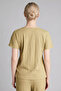 Asymmetric Boat Neck Wrinkled Textured T-Shirt G9273Ax26Sp - 5