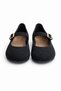 Birken Women's Lightweight Comfortable Sole Stylish (Holiday) Buckle Daily Office Ballerina Shoes - 6