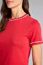 100% Cotton Regular Fit Crew Neck Basic Plain Short Sleeve T-Shirt G8521Ax26Sp - 4
