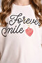 100% Cotton Oversized Printed T-Shirt for Girls G1778A826Sm - 4
