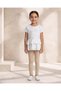 Girls 3D Floral Ruffle Tee And Glitter Leggings Set - 2