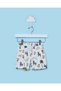 Infant Boys White Simba Printed Shirt and Shorts Set - 4