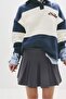 تنورة قصيرة مطوية من ALLBUCKS PULL&BEAR ABPNB3779 - 3