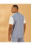 Men Assorted Contrast Sleeve Polo Shirt With Zip Placket - 3