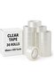 Clear Packing Tape - 36 Rolls | 48mm x 100 Yards Strong Heavy-Duty Tape for Moving, Box Sealing, Shi