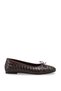 Talitha Sola Orthopedic Women's Flat Shoes 0012100 Brown Braided - 4