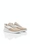 Lace-Up Men's Casual Shoes Cream White (White Sole) - 4