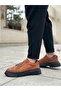 Rubber Laced Men's Casual Shoes Taba (Black Sole) - 4