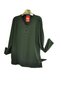 New Season Women's Collar D Lace İ Combed Cotton Blouse - 2
