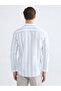 Nevavm Regular Fit Striped Dobby Men's Shirt with Difference - 4