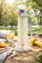 1000ml Frosted Water Bottle with Straw – Leakproof Reusable Sports Bottle with Carry Strap - 2