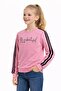 Girl's Sweatshirt with Sleeve Stripes Bgl-St05269 - 5