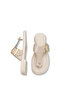 Larissa Vita Women's Flip Flops 0012901 Beige Rustic - 4
