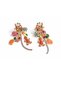 Cleo Cookie Man Figured New Year Themed Earrings - 2