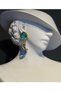 Nora Colorful Stone Statement Earrings