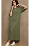 MAXI BOY CEPLI MODAL ELBİSE - 2