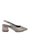 Platinum Glittery Women's Evening Dress Shoes - 2