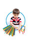 Fun Bamboo Sticks 200 Pieces |   +3 Years Old Creative Stem Building Set |   Stretchy Construction Parts - 4