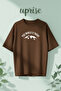 The World Is Yours Printed Cotton Lu Oversized T-Shirt