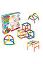Fun Bamboo Sticks 200 Pieces |   +3 Years Old Creative Stem Building Set |   Stretchy Construction Parts