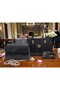 Women's Black Glittery Handmade and Shoulder Bag 2-Piece Set - Evening Dress & Casual Stylish Sleeveless Dress Bag Pieces - 9