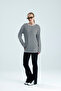 Women's Striped Long Sleeve T-Shirt - 4