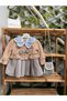 Floral Knit Cardigan Dress - 2