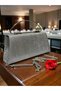 Women's Glittery Metal Strappy New Season Evening Dress Bag - Chain Strap Pieces Stylish Event, Wedding and Evening Dress Bag - 6