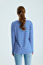 Women's Striped Long Sleeve T-Shirt - 6