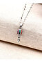 Steel Zircon Stone Balloon Model Women's Necklace - 5
