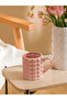 كوب سيراميك LCW HOME ميكسد هارت منقوش سعة 350 مل