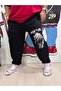 Plus Size Set, Flexible and Very Comfortable with Focus Print and Deep Pocket Sweatpants - 5